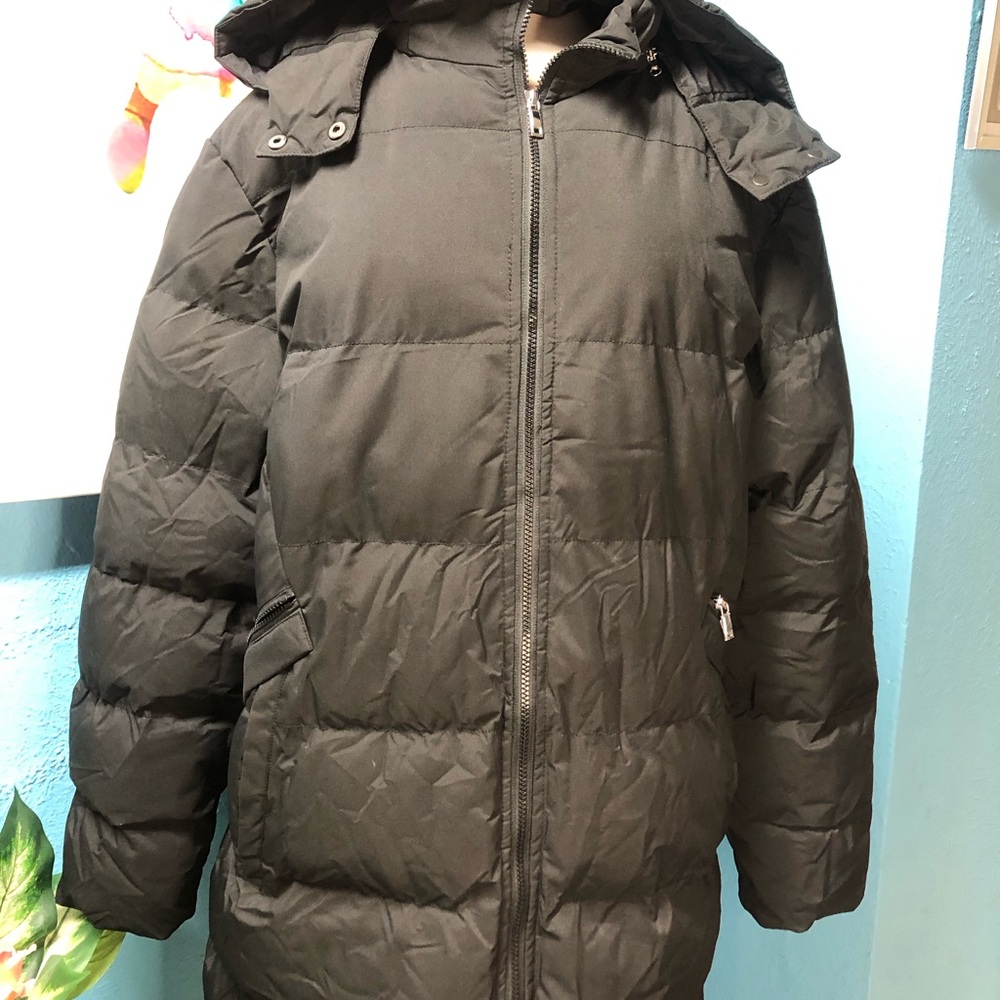 Women's Black Puffer Jacket